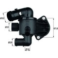 MAHLE TI 33 87 Thermostat Kühlmittel für AUDI A3 SKODA OCTAVIA II SUPERB YETI VW
