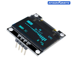 0.96" I2C IIC SPI Serial 128X64 OLED LCD LED Display Module White Blue Yellow
