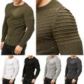 Redbridge Herren Strickpullover Pullover Knit Sweatshirt Slim-Fit Arrow Shoulder