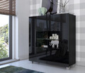Moderne Kommode Simson Hochglanz Highboard Sideboard Wohnzimmer Kollektion M24