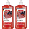 SONAX 03002000 AutoPolitur Lackpflege Carnaubawachs 2X 500ml