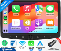 10.1" 6+64GB 8Core Android 13 Autoradio Apple Carplay GPS Navi WIFI Doppel 2 DIN