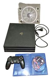 Sony PlayStation 4 Pro mit 1 TB  HDD oder 4 TB SSD Spielkonsole - Schwarz