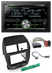Pioneer Bluetooth MP3 DAB 2DIN USB CD Autoradio für Mitsubishi ASX 2010-2014