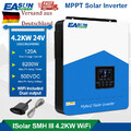 4200W 24V Solar Off Grid Wechselrichter 4.2KW Inverter 120A MPPT Laderegler Wifi