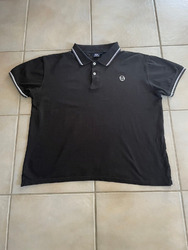 SERGIO TACCHINI Poloshirt T-Shirt Shirt Größe L schwarz/weiß 