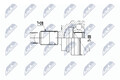 Gelenksatz Antriebswelle NTY NPZ-BM-013 für BMW 3er F30 F80 4er F36 Touring F31