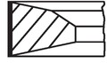 Mahle Kolbenring Satz Kolbenringe für MAN TGA 10.6 ab 00-> 227Rs001150N0