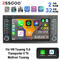 Für VW Touareg 7L6 Transporter V T5 Android 14 2+32G Carplay Autoradio GPS Navi