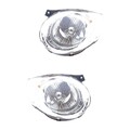 Halogen Scheinwerfer Set links & rechts Hauptscheinwerfer H4 für KIA Picanto