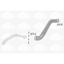 1x Ladeluftschlauch SASIC 3336308 passend für FORD