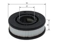 Bosch F 026 400 645 Filter, Kurbelgehäuseentlüftung für CITROËN PEUGEOT