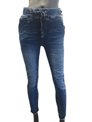 💋Melly&Co Hose Jogger Jeans Jogpant  Denim viele Farben  Gr.S-XXL