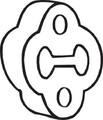 Auspuff-Halterung 255-275 BOSAL