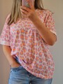 T-Shirt Leo Leopard Italymode flieder & neon