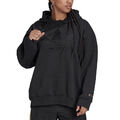 Adidas x Marimekko Trefoil Hoodie Damen Kapuzen Pullover Logo Oversize schwarz