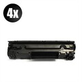 4x Eurotone PRIME Toner/Chip XXL für HP LaserJet Pro 400 M-401-dne M-401-dw
