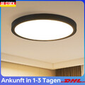 LED Deckenlampe Deckenleuchte Panel Schlafzimmer Bad Wohnzimmer Flur lampe 15W