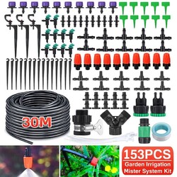 Micro Automatisch Bewässerungssystem Tropfschlauch Bewässerung Timer Set Garten