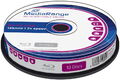 10 Mediarange Rohlinge Blu-ray BD-RE 25GB 2x Spindel