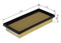 BOSCH Luftfilter F 026 400 507 für MITSUBISHI