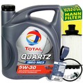 MANN 6023Z ÖLFILTER+TOTAL 5W30 ÖL passend für OPEL ZAFIRA C CASCADA ANTARA A 2.0
