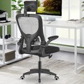 Bürostuhl ergonomisch Drehstuhl Chefsessel 150kg/330LB Mesh Schreibtischstuhl