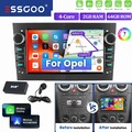 Für Opel Corsa C Combo Zafira Astra H 64GB Android 14 Carplay Autoradio AM DAB