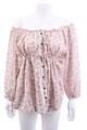 SECONDHAND Carmen-Bluse 2XL Mehrfarbig