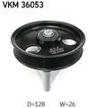 SKF VKM 36053 Umlenk-/Führungsrolle, Keilrippenriemen für DACIA