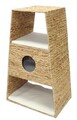 Silvio Design Katzenbaum Glen Naturgeflecht  inkl. 3 Kissen Kissen waschbar