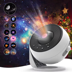 13 in 1 LED Galaxy Projektor Nachtlichter Sternenhimmel Lampe Nebula Starry Erde