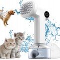 Hundebürste Haustier-Massage-Badebürste & Shampoo-Spender für Hunde Und Katzen