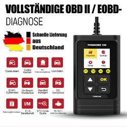 ThinkOBD 100 Profi KFZ Fehlercode Lesegerät OBD2 Diagnosegerät Auto OBD Scanner