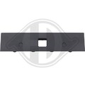 DIEDERICHS 4237054 Kennzeichenhalter vorne für PEUGEOT