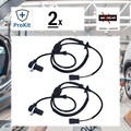 2x ORIGINAL® Maxgear Sensor, Raddrehzahl Hinten, Rechts für VW PASSAT B5.5