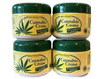 4 x Bio-Vital Cannabis Creme Teufelskralle Körper Hanf Creme 4x125ml  (29,00€/L