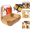 Backpapier für Heißluftfritteuse Rechteckig, 100 Stück 22x14 cm Airfryer Back...