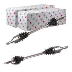 2X NK ANTRIEBSWELLEN SATZ VORNE RECHTS LINKS passend für PEUGEOT 207 207/207+ 