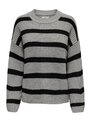 JDY Damen Strick Pullover Damenpullover Pulli Streifen Oberteil JDYJusty