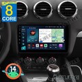 4+64G Für Audi TT MK2 8J 2006-2014 Android 14 Carplay Autoradio GPS NAVI BT WIFI