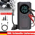 6000mAh Auto KFZ Starthilfe Jump Starter 12V Ladegerät Booster PKW Powerbank DE