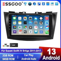 2+64G Android 13 Carplay Autoradio Für Suzuki Swift 4 2011-2017 GPS NAVI DAB+