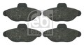 FEBI BILSTEIN Bremsbelagsatz Scheibenbremse 16082 für CINQUECENTO FIAT 170AA