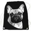 Rucksack Umhängetasche Französische Bulldogge Hunde Motiv Gassi Beutel bag bags