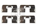 Febi Bilstein 182255 Zubehörsatz, Scheibenbremsbelag hinten für CHEVROLET OPEL