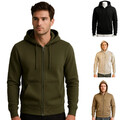 Herren Sweatjacke Kapuze Hoodie Zipp Pullover Sweatshirt Basic mit Reisverschluß