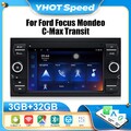 Für Ford Transit MK7 C-MAX Kuga MK5 Android Autoradio Apple CarPlay GPS Navi 32G