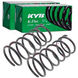 2X KYB K-FLEX FAHRWERKSFEDERN HINTEN PASSEND FÜR DAEWOO LEGANZA LINKS+RECHTS