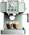 Cecotec Power Espresso 20 Espressomaschine Kaffeemaschine Vintage-Design Grün